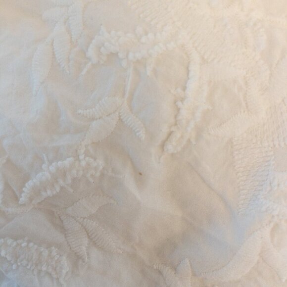 Ted Baker White Embroidered Cotton Dress Halter Neck Fit & Flare Size 2 - Picture 5 of 9